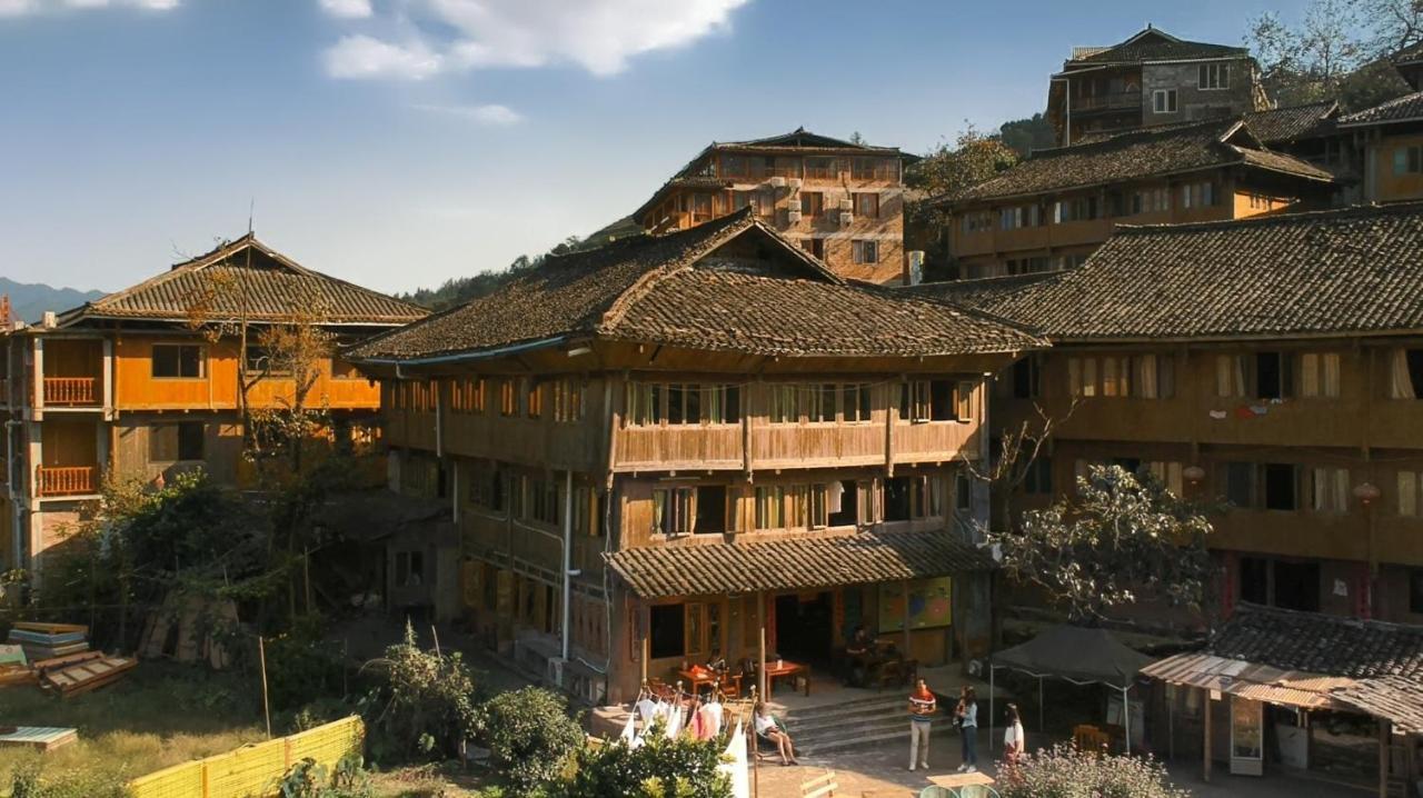 Dragon'S Den Hostel Longsheng Exterior foto